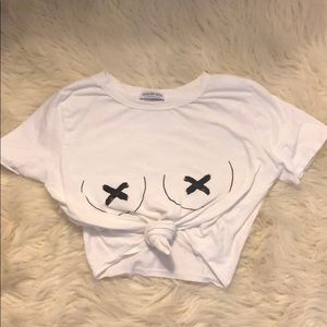 Fashion nova boobie top